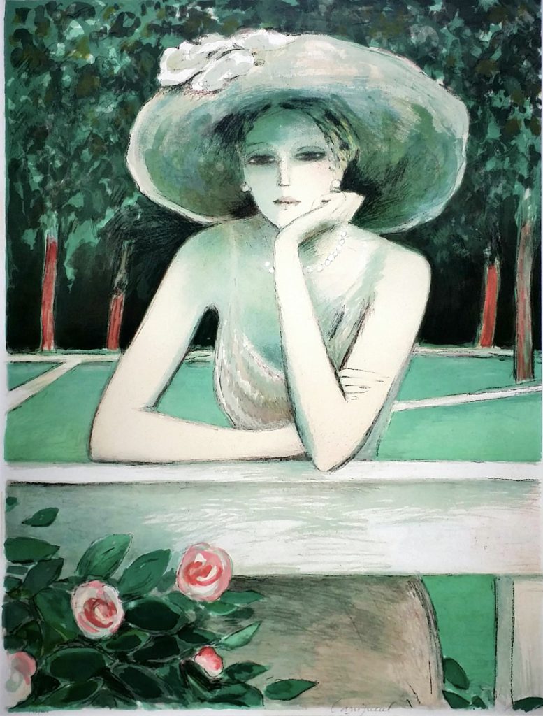 オーレリア　絵画　ジャン・ピエール・カシニョール カシニョール「オーレリア」